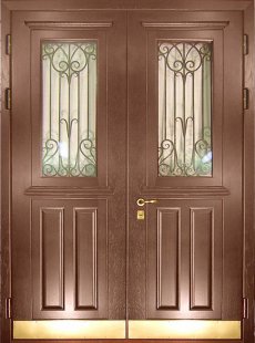 Двери двухстворчатые CDVX-40 в Дмитрове фото
